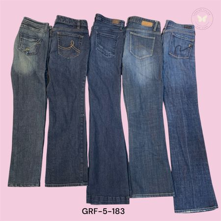 Retro Chic Y2K Women Denim Collection (GRF-5-183)