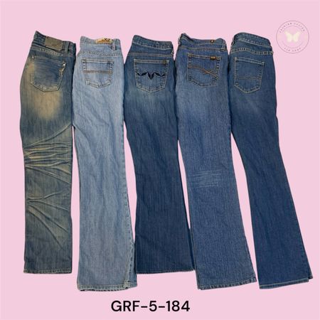 Y2K Fashion Low Rise Women Jeans (GRF-5-184)