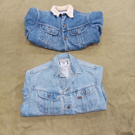 Veste en jean non marquée