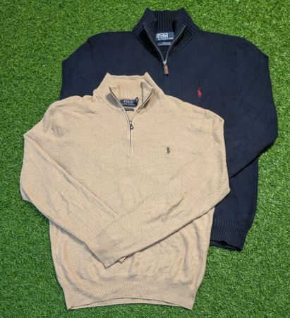 5743 - Ralph Lauren T-shirts à ¼ zip et à manches longues