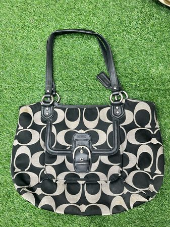 Coach monogram bag