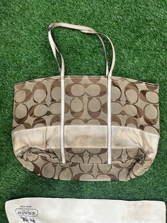 Coach monogram bag