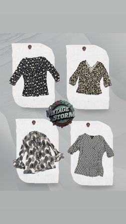 Y2K Floral Wrap Blouse