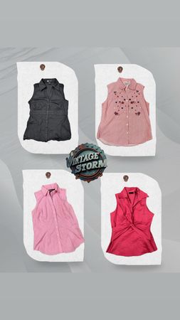 Y2K Indie Preppy Blouse