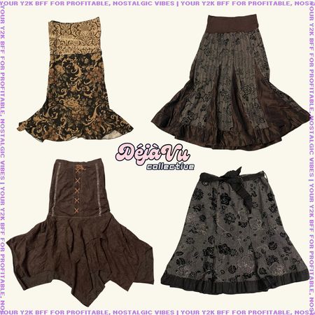 90s/Y2K Grunge Revival Skirts