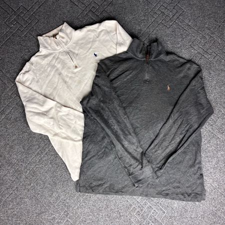 Ralph lauren quater zip sweater (cv93)