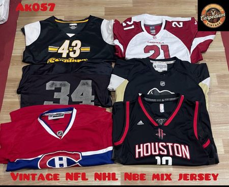 Vintage Nfl Nbe mix jersey Ak 057