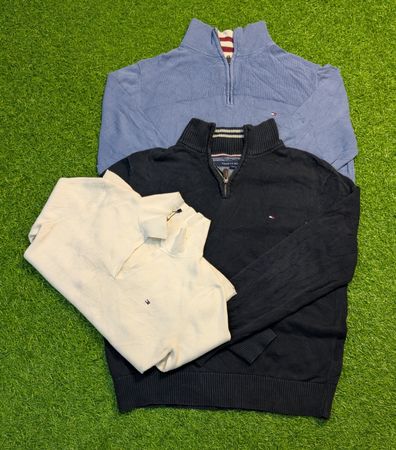 5773 - Tommy Hilfiger ¼ zip und Pullover