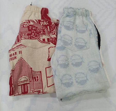 CR8643 UPCYCLED DARI TROUSERS