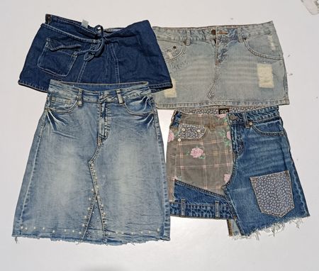 Unbranded denim mini skirt RV # 880