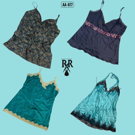 Y2K Pretty Mix Silk Slips (AA-877)
