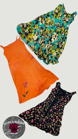 Y2K Mix Printed Poly Dress 13 pieces WR1506