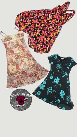 Y2K Mix poly Dresses 13 pieces WR1502