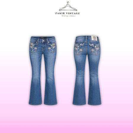 Jean flare embellis Y2K