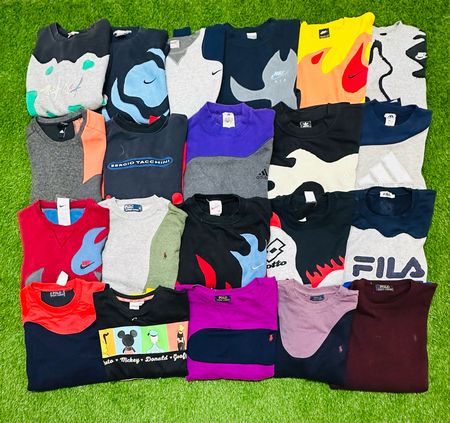 Upcycle mix brand sweatshirt