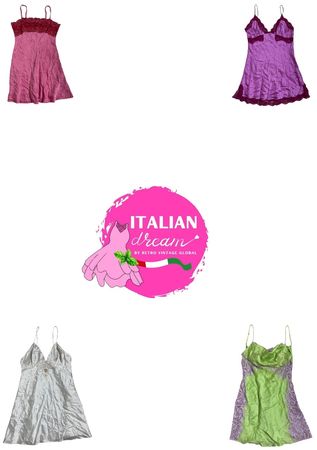 Y2K pastel slip dresses