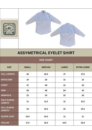 Upcycled Panelled Button-Up Shirt