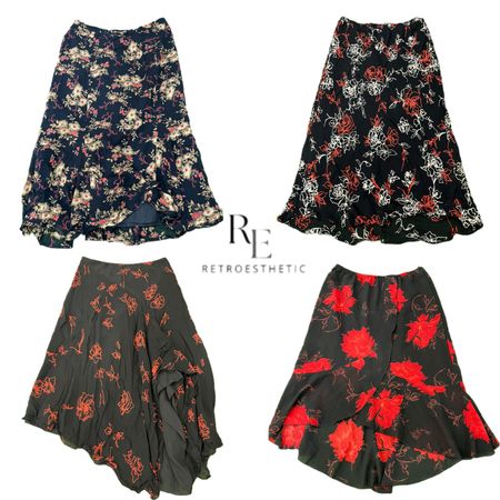 Y2K CUTESY VIBE GIRL POLY SKIRTS RE-3282
