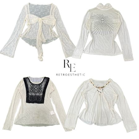 Y2K Natural Vibe Girl Full Sleeve Top RE-3283