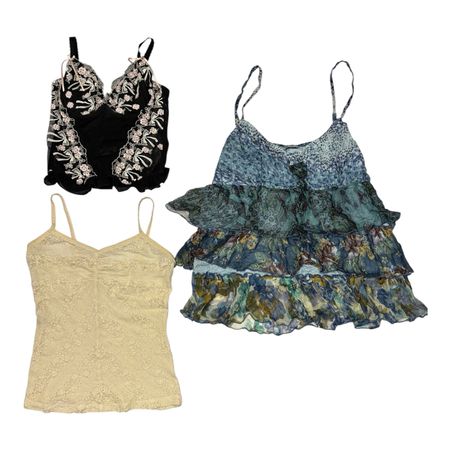 tops cami Y2k