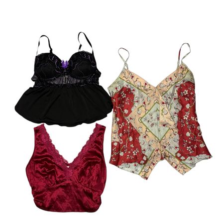 Y2k cami tops