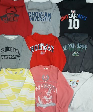 Mixed Branded Hoodies And Sweatshirts