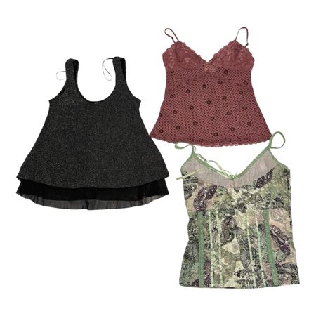 tops cami y2k