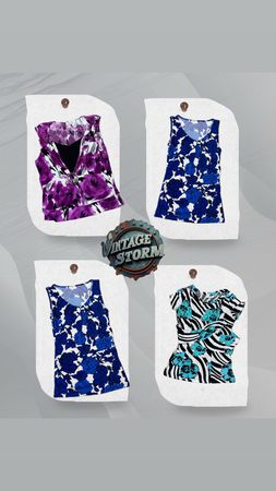Y2K Aesthetic Floral Blouse