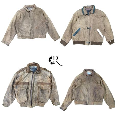 Y2K Unique Leather Bomber Jackets RW2026