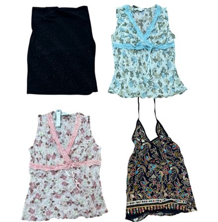 Y2K Multi Cloure Tops 15 pcs At 942
