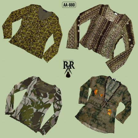 Y2K The Nature Vibe Full Sleeeve Tops (AA-880)