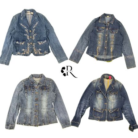 Y2K Era Cyber Girl Denim Jacket RW2030