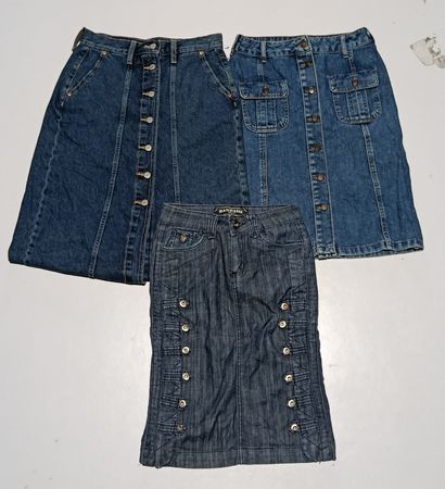Denim midi skirts RV # 890