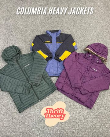Columbia Heavy Jackets - (21/05)