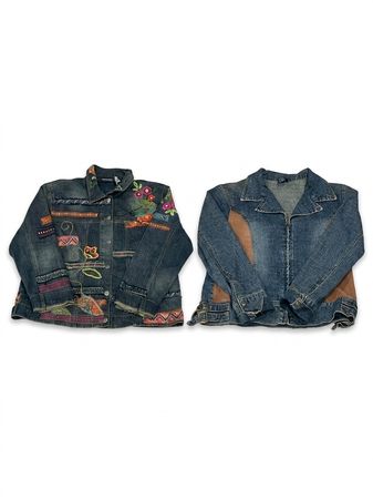 (FV-1508) Y2K Denim Jackets