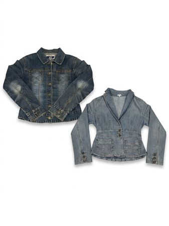 (FV-1505) Y2K Denim Jackets