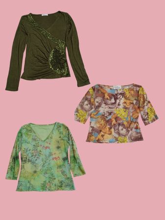 Y2k summer essential cute Tops(TM036)