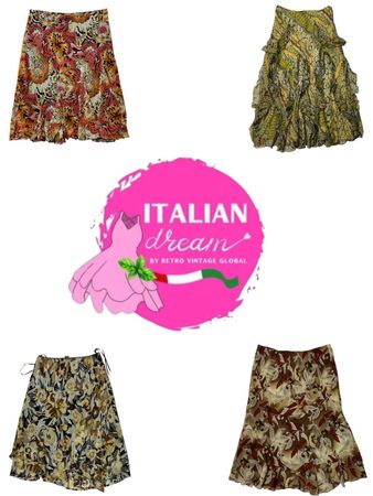Y2K grunge core mix poly skirt