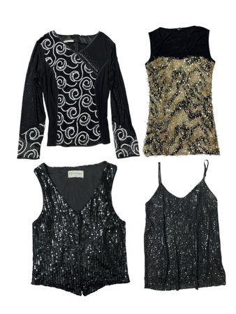Vintage Indie Disco x Y2K Tops: TT-270