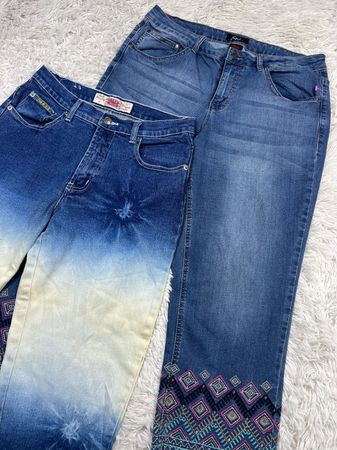 Y2k capri jeans