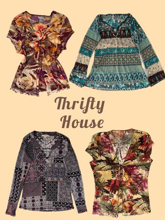 Boho Bloom Y2K Mesh Tops(TH/412)