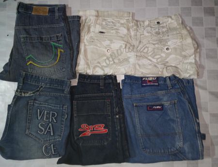 FUBU AND OTHER MIX BRANDS SHORTS (ID 1250)