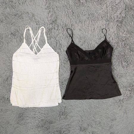 Y2K Soft Girl Camisole Tops | Fairy Floral Summer Aesthetic