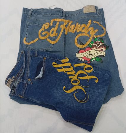 CR8688 VINTAGE DESIGNER LADIES JEANS