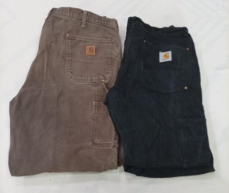CR8692 VINTAGE CARHARTT DOUBLE KNEE PANTS