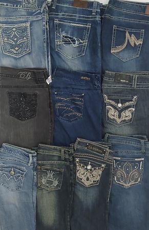 Vintage Y2K Embroidered Jeans