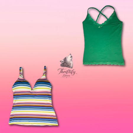 Trendy strip and lace top (TS-03)