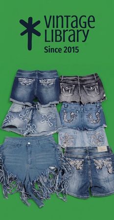 Y2K Denim Shorts VL10