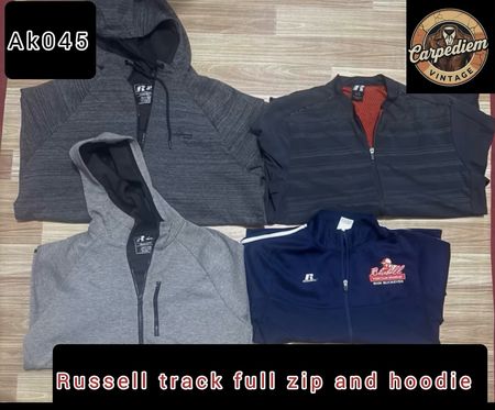 Russell track full zip And hoodie Ak045