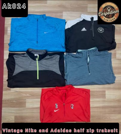 Survêtement zippé vintage Nike et adidas hafi Ak 024